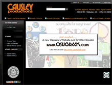 Tablet Screenshot of causleys.com